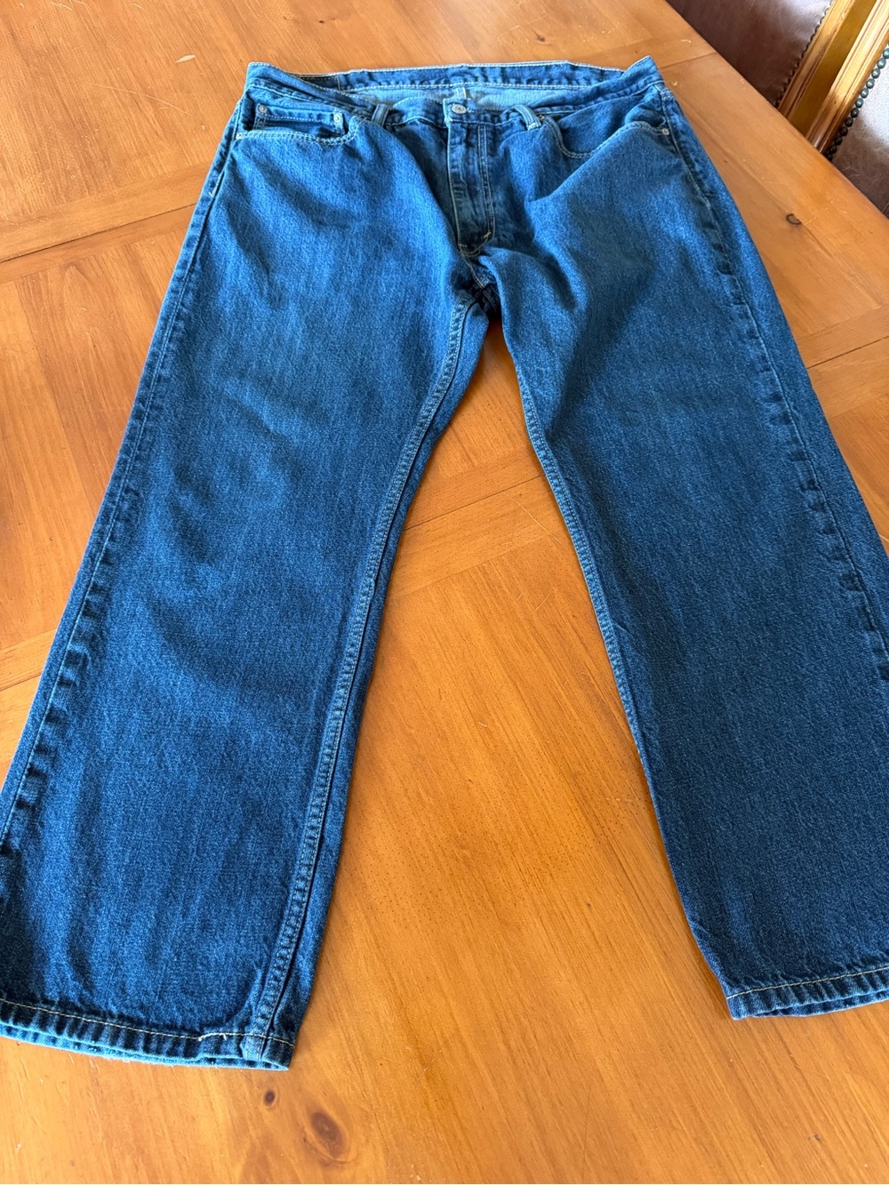 Levi's Men’s Straight-Leg Denim Jeans in Blue
